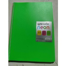 My Note Neon A4 Kareli Defter 120YP