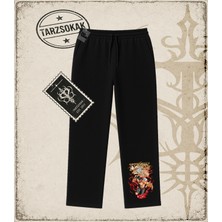 Tarzsokak One Piece Anime Karakterleri  Unisex Baggy Eşofman Altı Beyaz