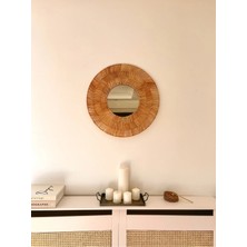 Kai Home Bambu / Rattan Dekoratif Ayna 55CM