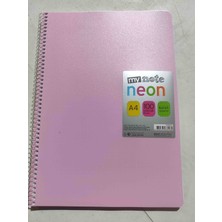 My Note Neon A4 Kareli Defter 100 Yp