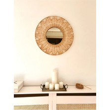 Kai Home Bambu / Rattan Dekoratif Ayna 55CM