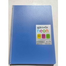 My Note Neon A4 Kareli Defter 120YP