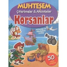 Muhteşem Çikartmalar Aktiviteler Korsanlar Parıltı