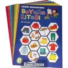 Ema Kitap Küçük Ressamlara Örnekli Dev Boyama Kitabı 30*42 cm Birleşik