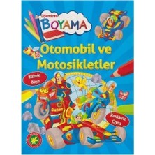 Eğlendiren Boyama Otomobil ve Motosikletler Boyama Parıltı