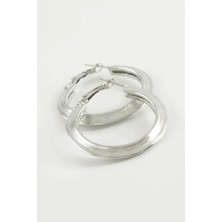 Üçgen Halka Küpe 4 cm