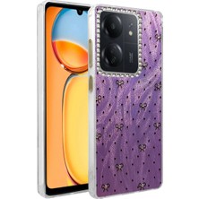 Mep Xiaomi Redmi 13C Kılıf Blade Aynalı Desenli Kapak - Desen 2 Najmaddin
