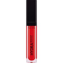 Note Cosmetics Hydramoist Lipgloss 09 Heartbreaker Nemlendirici Dudak Parlatıcısı, Kırmızı