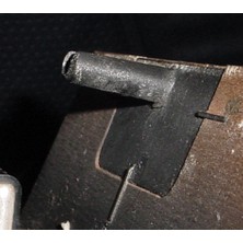 5 adet Mercedes W123 240D 300D orta konsol plastik pimi - K0489