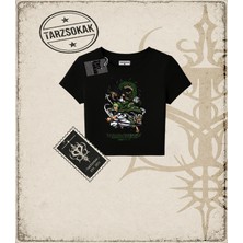Tarzsokak One Piece Anime Karakterleri  Kadın Baby Tee Beyaz