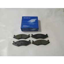 Trn Jeep Wrangler- 87/89; Ön Fren Balatası (DİSK)(176.8X56.3X15.5) (Bramax)