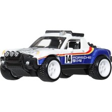 Porsche 914 Safari, 1:64 Ölçekli Birinci Sınıf Oyuncak Araba, Real Riders ve Gövde Lastikleri ve Metal ve Metal Şasi, JKF22