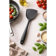 Silikon Yumurta ve Krep Çevirme Aparatı Isıya Dayanıklı Yanmaz Yapışmaz Ince Esnek Tava Aparatı Bpa Free Çizmez Teflon Uyumlu Ergonomik Saplı Asorti Renk