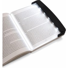 Busstier LED Kitap Okuma Işığı, Kitap Arasına Yerleştirilebilir Ince Okuma Lambası, Gece Okuma ve Seyahat Için Taşınabilir Aydınlatma Paneli