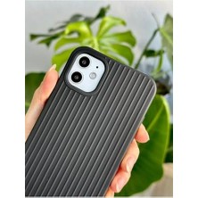 Iphone 11 ile Uyumlu 3D Desen Serrated Esnek Mat Silikon Pinterest Kılıf