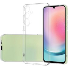 Galaxy ile Uyumlu A36 Kılıf Zore Süper Silikon Kapak Şeffaf