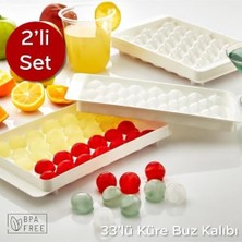 33'lü Küre Buz Kalıbı | Bpa Free (2)
