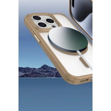 Manyetik Magsafe Destekli Askı Aparatlı Darbe Emici Kılıf Lacivert Iphone 14 Pro Max ile Uyumlu