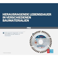 Professional Accessories Elmas Kesme ve Delme Aksesuarları, Disk, Gri, 1 Adet