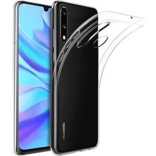 P30 Lite ile Uyumlu Kılıf Şeffaf Silikon Kamera Korumalı 0,30 mm