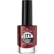City Nail Lacquer Glitter No: 110 - Işıltılı ve Uzun Süre Kalıcı Oje 10.2 ml