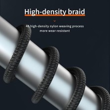 PD60W Hızlı Şarj Kablosu, LED Ekranlı, 480MBPS Type-C To Type-C Kablo, USB C - USB C Erkek - Erkek Kablo Tip C To Tip C 1 Metre U05CC3