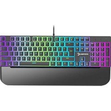 Gamepower Suki Mekanik Mavi Switch Puding Keycaps Türkçe Q 104 Tuş USB Gaming Klavye
