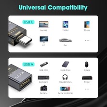 Type C To Usb3.2 Çevirici Dönüştürücü Otg 10GBPS 60W Ultra Hızlı Şarj ve Veri Aktarımı Otgdm
