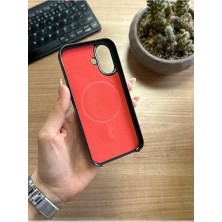 Animasyonlu Stylus Silikon Kılıf Siyah iPhone 16 ile Uyumlu