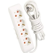 Multi-Let 4lü Topraklı Kablolu Ç.k 3mt Priz