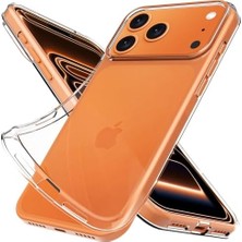 iPhone 15 Pro Kılıf 6.1" ile Uyumlu, Ultra Berrak Cep Telefon Kılıfı, Şok Emici Özellikli Tpu Silikon Kapak, Çizilmeye ve Suya Karşı Dayanıklı Phone Case - Şeffaf