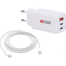 Macbook iPad ve Laptop Uyumlu 65W Gan 2 Type-C 1 USB Çıkışlı Şarj Adaptörü