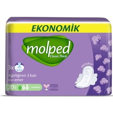 Kalın Hijyenik Ped Normal Ekonomik 20 Adet