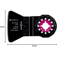 Professional Accessories 2329996 1 x Kazıyıcı Atz 52 Sc (Sertleştirilmiş Artıklar Için, Genişlik 52 Mm, Sert, Aksesuar, Çok Amaçlı Alet)