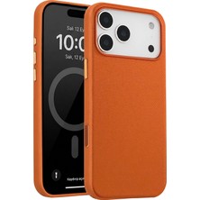 Novapazr Joko  Iphone 17 Pro Vero Magsafe Kapak - Turuncu