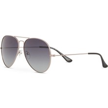 Despada Ds 2394 C3 Pilot Gümüş Unisex Güneş Gözlüğü