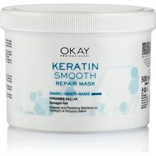Okay Keratin Smooth Repair Mask 500 Ml.