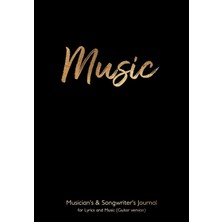 Hero Musician's And Songwriter's Journal For Lyrics & Music (Guitar Version): Music 7”X10” Notebook For C