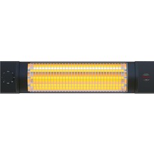 Mirkraft MT-5252 1800 Watt 3 Kademe Quartz Elektrikli Isıtıcı