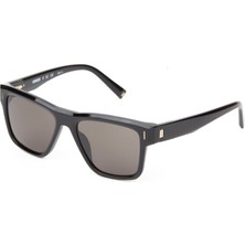 Hermossa Hm 1623 C1 Dikdörtgen Siyah Unisex Güneş Gözlüğü
