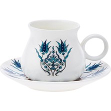 Karaca Bursa 6 Kişilik Kahve Fincanı Takımı, 90 ml
