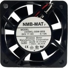 NMB-MAT 2406KL-05W-B59 Aksiyel Fan