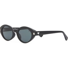 Blancia Milano Bc 1325 C1 Oval Siyah - Gümüş Kadın Güneş Gözlüğü