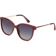 Despada Ds 2287 C 4 Cat Eye Bordo Kadın Güneş Gözlüğü