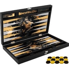 Epilons Özel Trendy Kurt Tasarımı Tavla