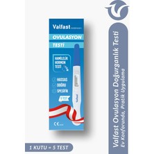 Valfast Ovulasyon Doğurganlık (Yumurtlama) Testi 1 Kutu 5 Adet