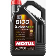 Motul 5W/30  8100 X-Cleanefe 5l
