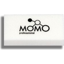Momo Professional Mini Tırnak Üstü Törpü Buffer 100/180 Beyaz 6 cm Yıkanabilir ve Dezenfekte Edilebilir