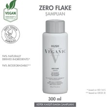 Hush Veganic Zero Flake Kepek Karşıtı Arındırıcı Şampuan 300 ml