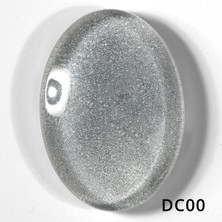 Momo Professional Korean Diamond Cat Eye Gel Polish, Kristal Efektli Manyetik Kedi Gözü Kalıcı Oje, DC00 Clear Silver, 10 ml
